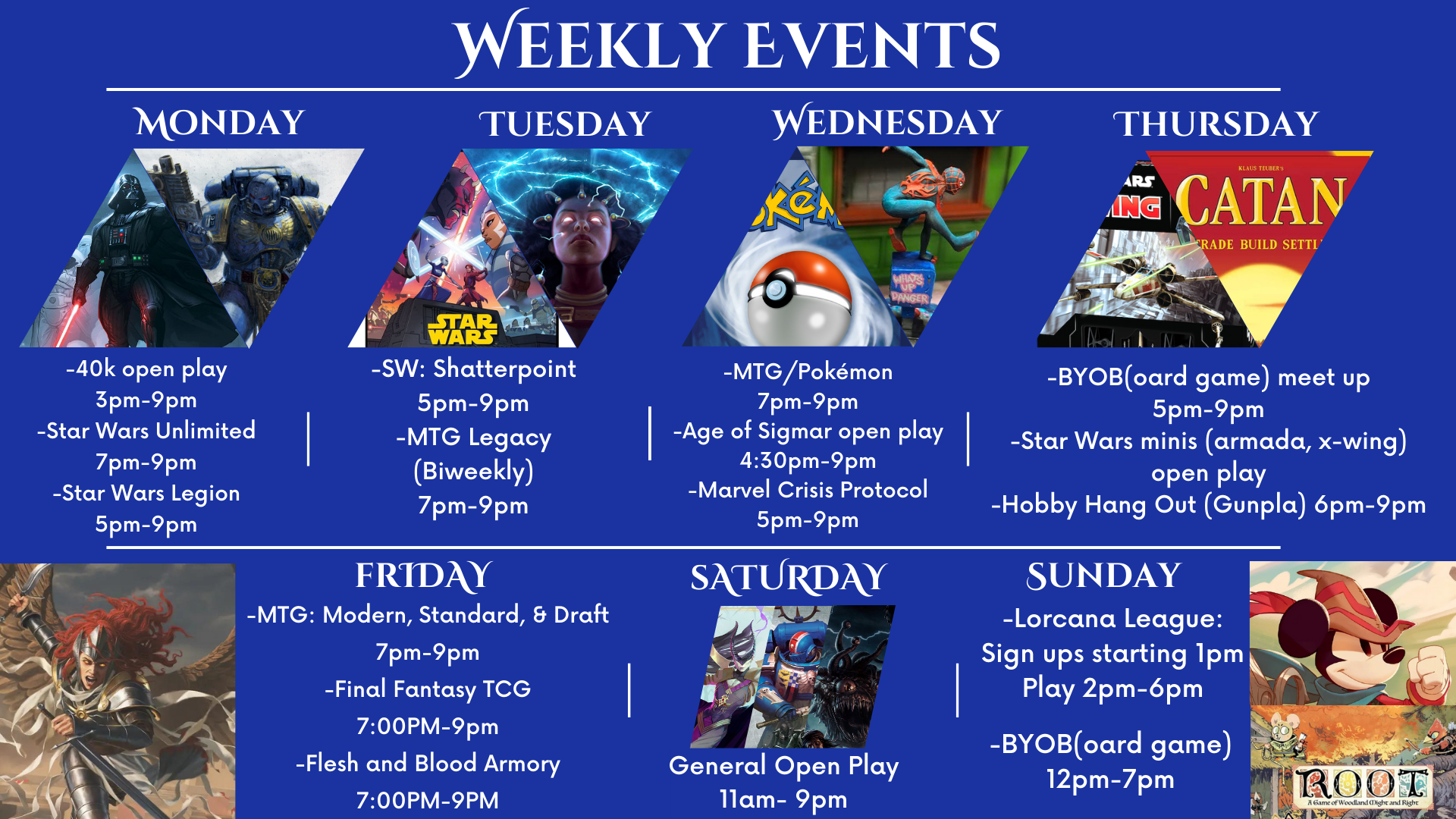 Level Up Games Weekly Duluth