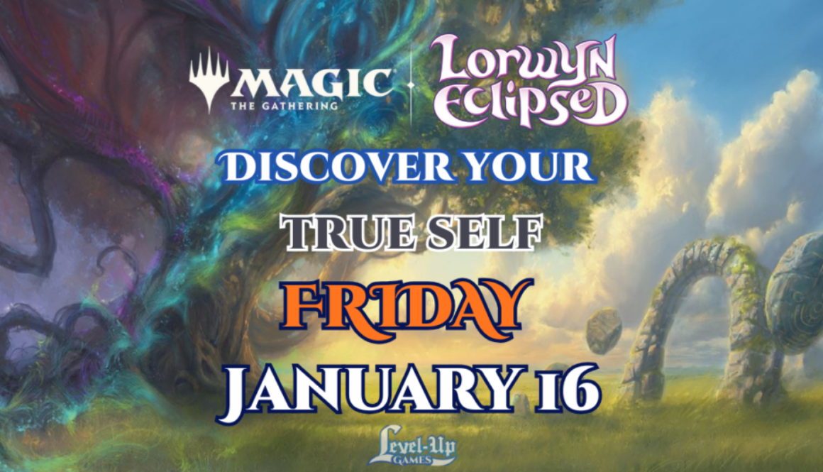 Magic The Gathering Lorwyn Eclipsed. Discover your true self. Friday. January 16