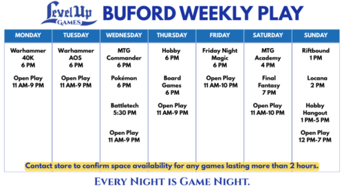 Weekly Play