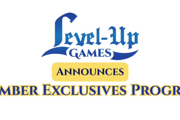 Level Up Gamees Announces Member Exclusives Program