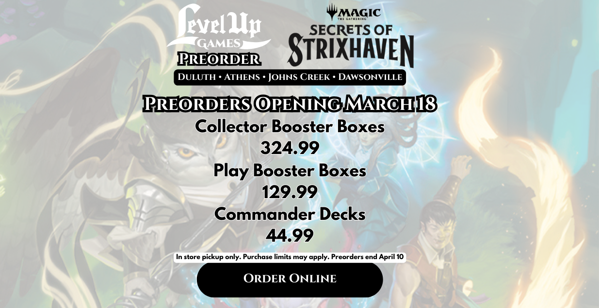 Strixhaven Preorder