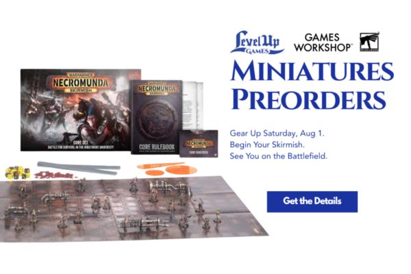 Games Workshop is ushering in a brand-new era of tabletop skirmish combat, and the Necromunda Skirmish Core Set officially hits store shelves on August 15.