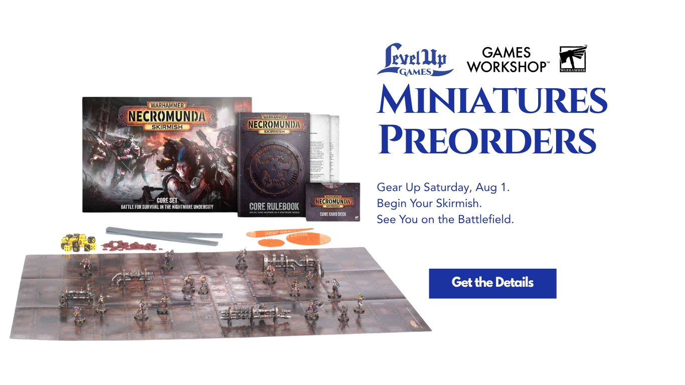 Games Workshop is ushering in a brand-new era of tabletop skirmish combat, and the Necromunda Skirmish Core Set officially hits store shelves on August 15.