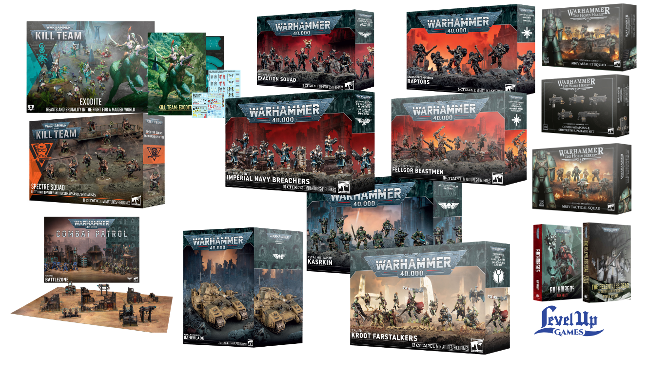 August 8 Games Workshop Releases