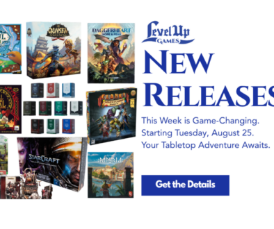 New Releases This Week is Game-Changing. Starting Tuesday, August 25. Your Tabletop Adventure Awaits.