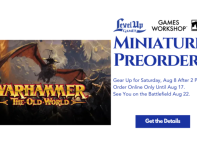 Games Workshop Warhammer The Old World Preorders for 8/22 Release