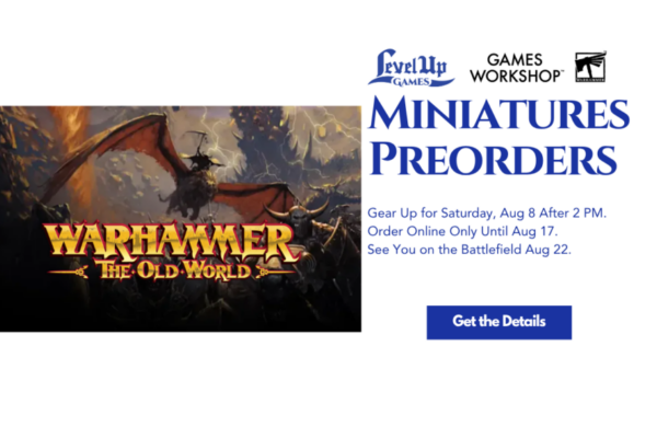 Games Workshop Warhammer The Old World Preorders for 8/22 Release