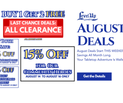 August Deals