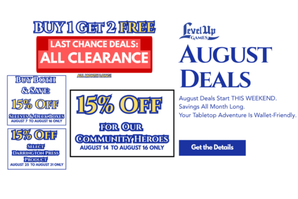 August Deals