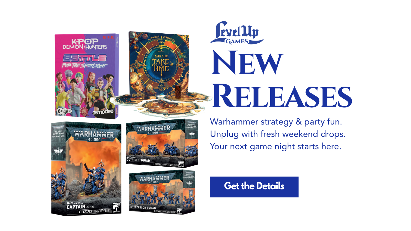 Get the Details New Releases Warhammer strategy & party fun. Unplug with fresh weekend drops. Your next game night starts here.
