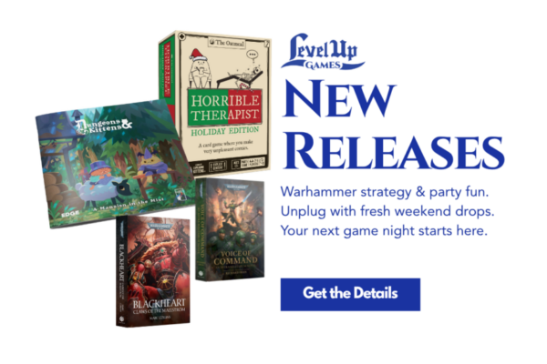 New Releases Warhammer strategy & party fun. Unplug with fresh weekend drops. Your next game night starts here.