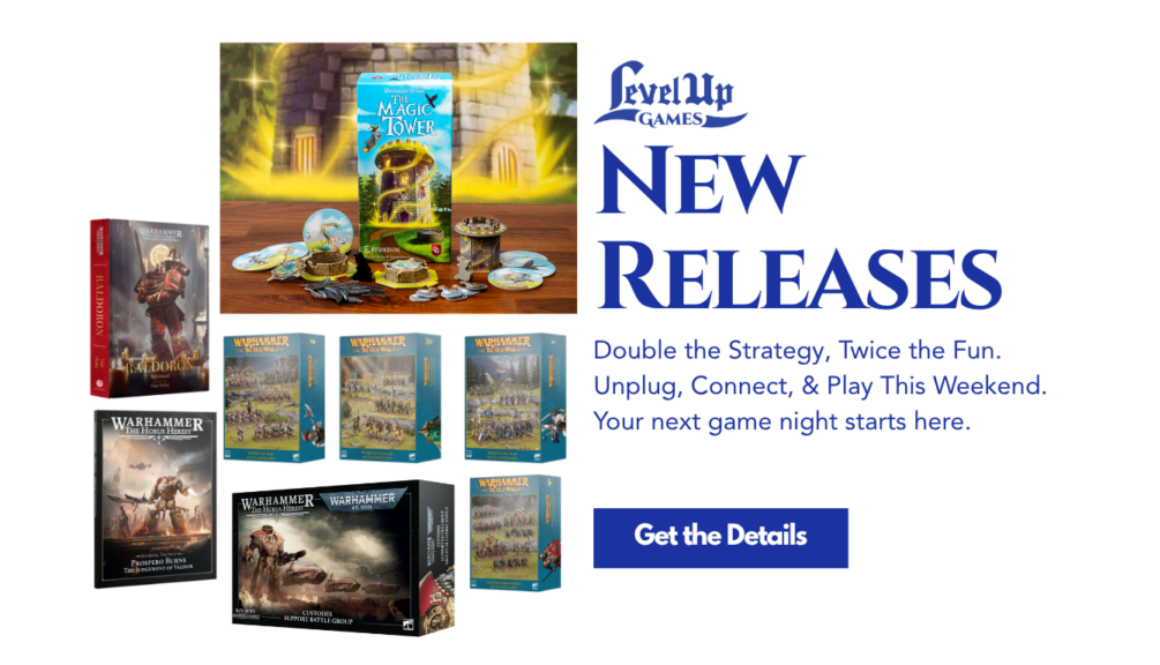 New Releases Double the Strategy, Twice the Fun. Unplug, Connect, & Play This Weekend. Your next game night starts here.