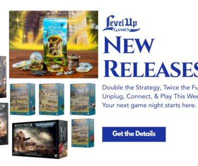 New Releases Double the Strategy, Twice the Fun. Unplug, Connect, & Play This Weekend. Your next game night starts here.