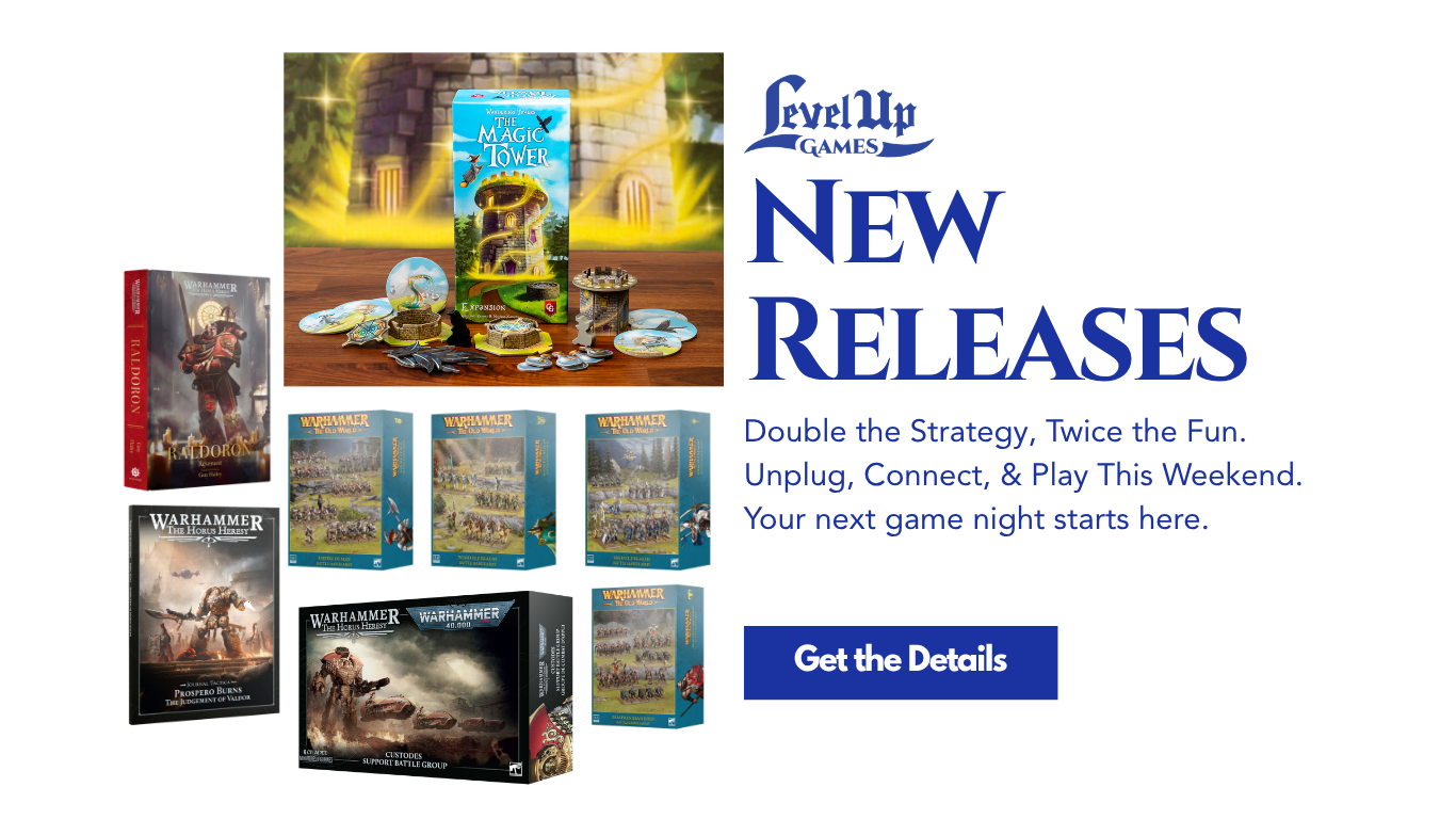 New Releases Double the Strategy, Twice the Fun. Unplug, Connect, & Play This Weekend. Your next game night starts here.