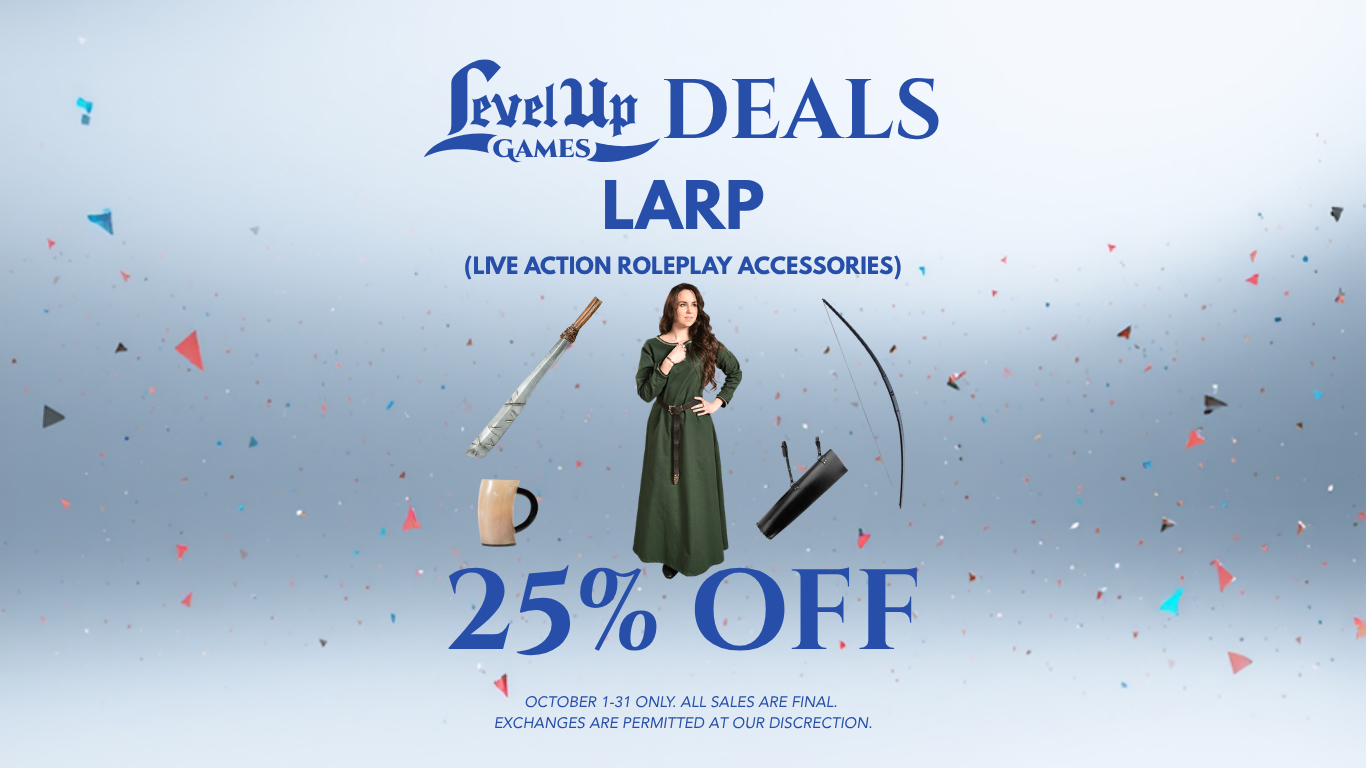 25% off LARP