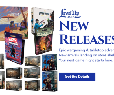 New Releases Epic wargaming & tabletop adventure. New arrivals landing on store shelves. Your next game night starts here.