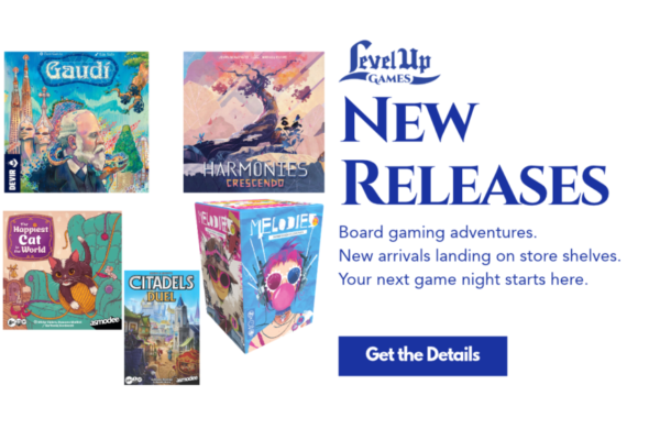 New Releases Board gaming adventures. New arrivals landing on store shelves. Your next game night starts here.